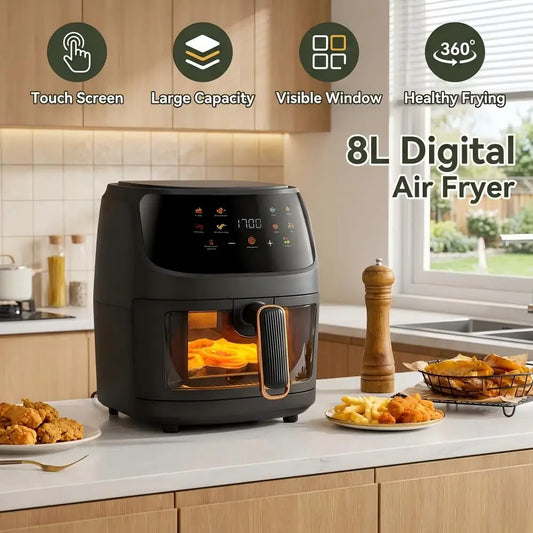 "Friggi, Arrostisci, Inforna: La rivoluzione in cucina da 8L con schermo Touch e Visual Window."
