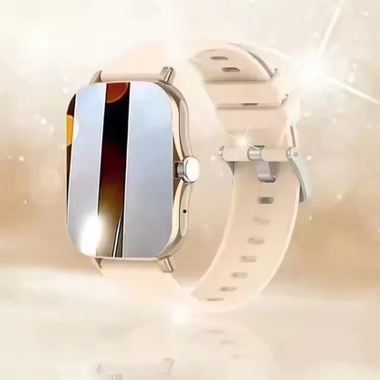Orologio intelligente con touch screen completo, promemoria delle chiamate, controllo musicale e altre funzioni, compatibile con iPhone/Android