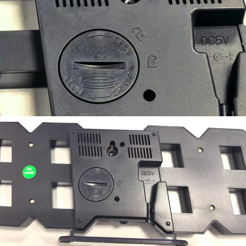 Orologio Digitale LED da Tavolo e Parete – Sveglia Moderna per Camera, Ufficio e Salotto