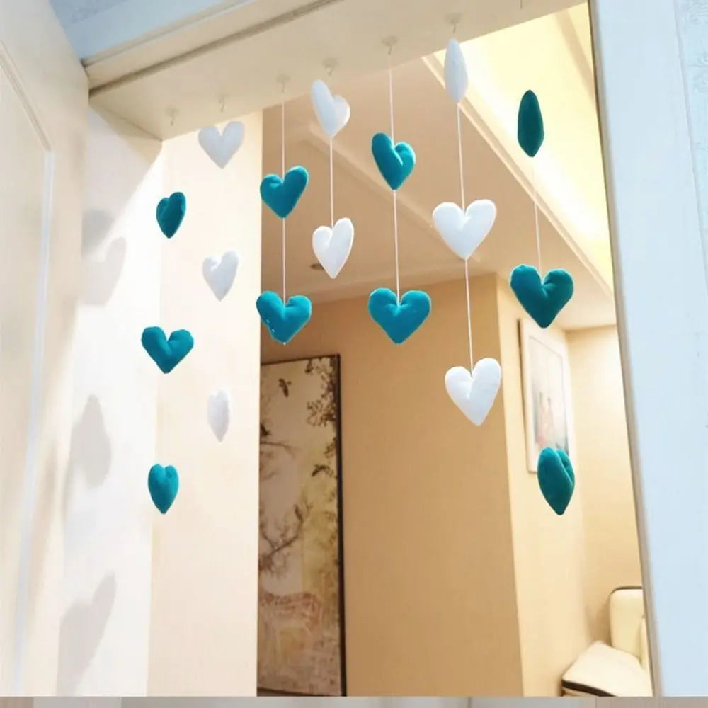 Tenda Decorativa con Cuori da Porta – Decorazione Romantica per Camera Ragazza e Casa