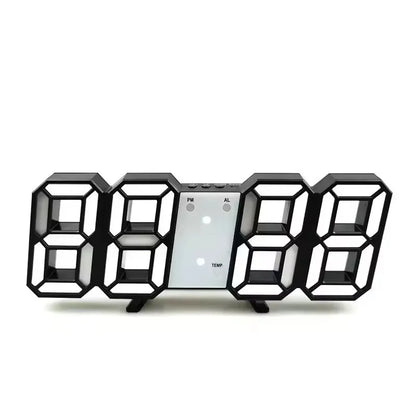 Orologio Digitale LED da Tavolo e Parete – Sveglia Moderna per Camera, Ufficio e Salotto