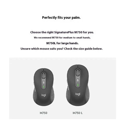 Mouse Wireless Logitech M750 / M650 – Silenzioso, Preciso e Comodo per Ufficio e Laptop