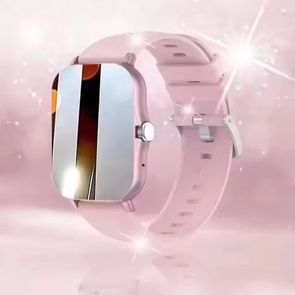 Orologio intelligente con touch screen completo, promemoria delle chiamate, controllo musicale e altre funzioni, compatibile con iPhone/Android