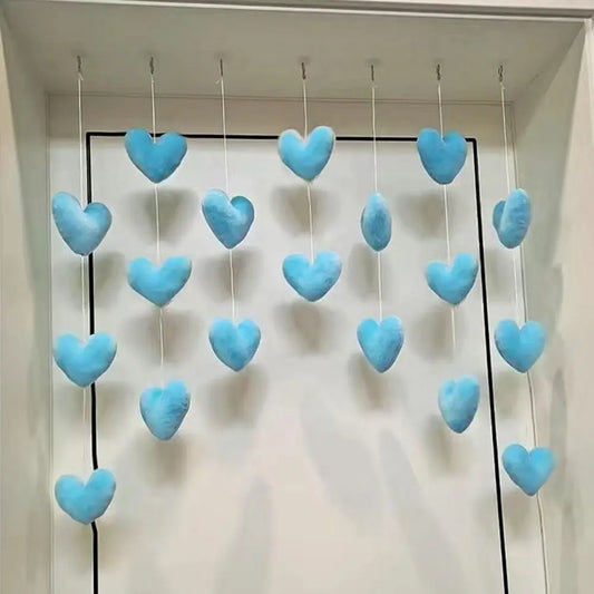 Tenda Decorativa con Cuori da Porta – Decorazione Romantica per Camera Ragazza e Casa