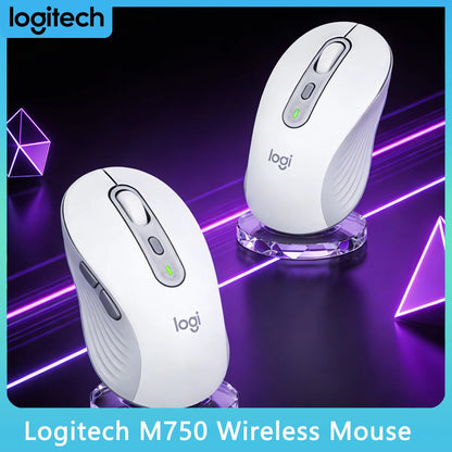 Mouse Wireless Bluetooth Logitech M750 – 4000 DPI, Silenzioso e Preciso per Ufficio e Laptop