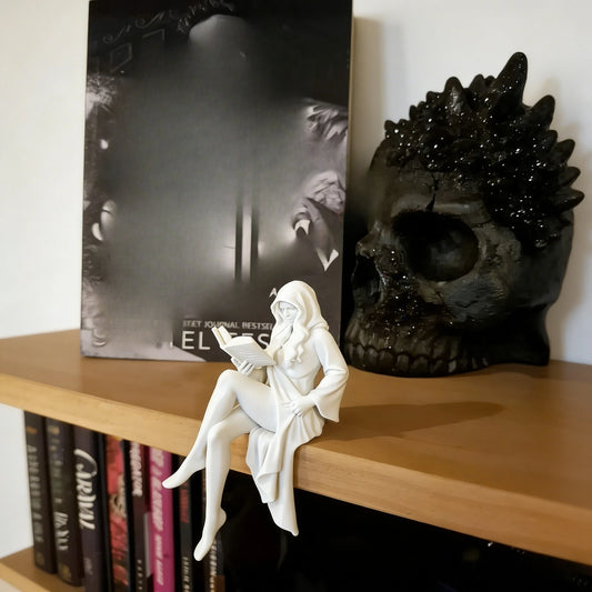 Elegant Bookshelf Decor for Women, Romantic Home Decor -Charming Figurine for Study Desk, Shelf, Perfect Gift for Her