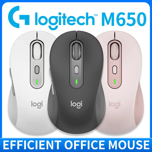 Mouse Wireless Logitech M750 / M650 – Silenzioso, Preciso e Comodo per Ufficio e Laptop