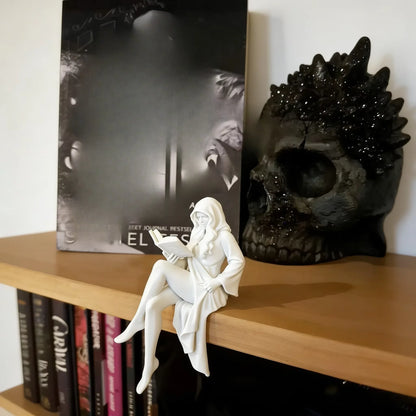 Elegant Bookshelf Decor for Women, Romantic Home Decor -Charming Figurine for Study Desk, Shelf, Perfect Gift for Her